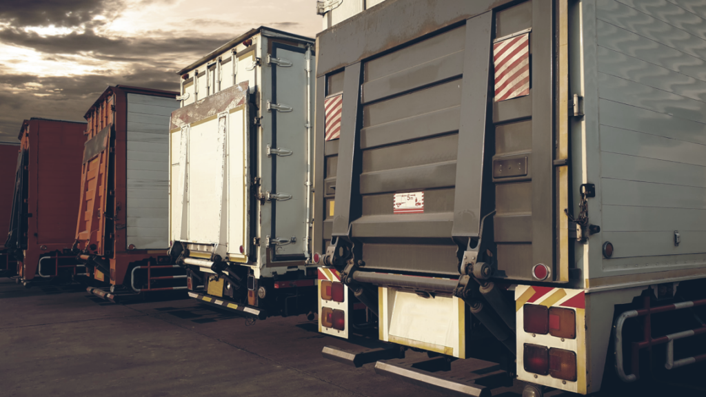 Commercial truck on highway representing DOT and FMCSA compliance requirements